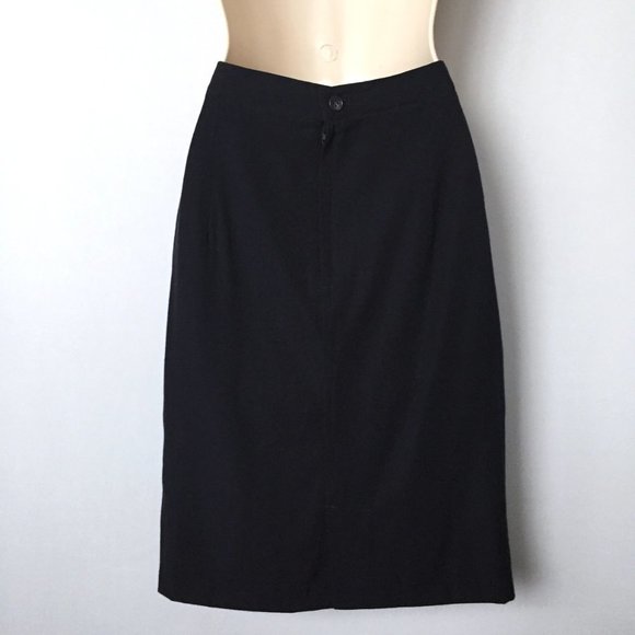 EMPORIO ARMANI Black Pencil Skirt - Picture 3 of 11